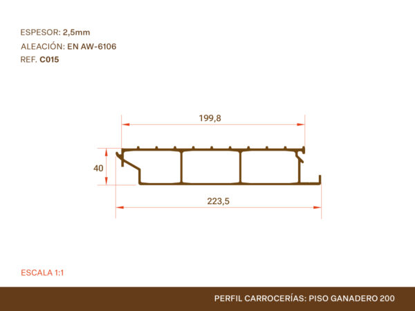 Perfil Carrocería