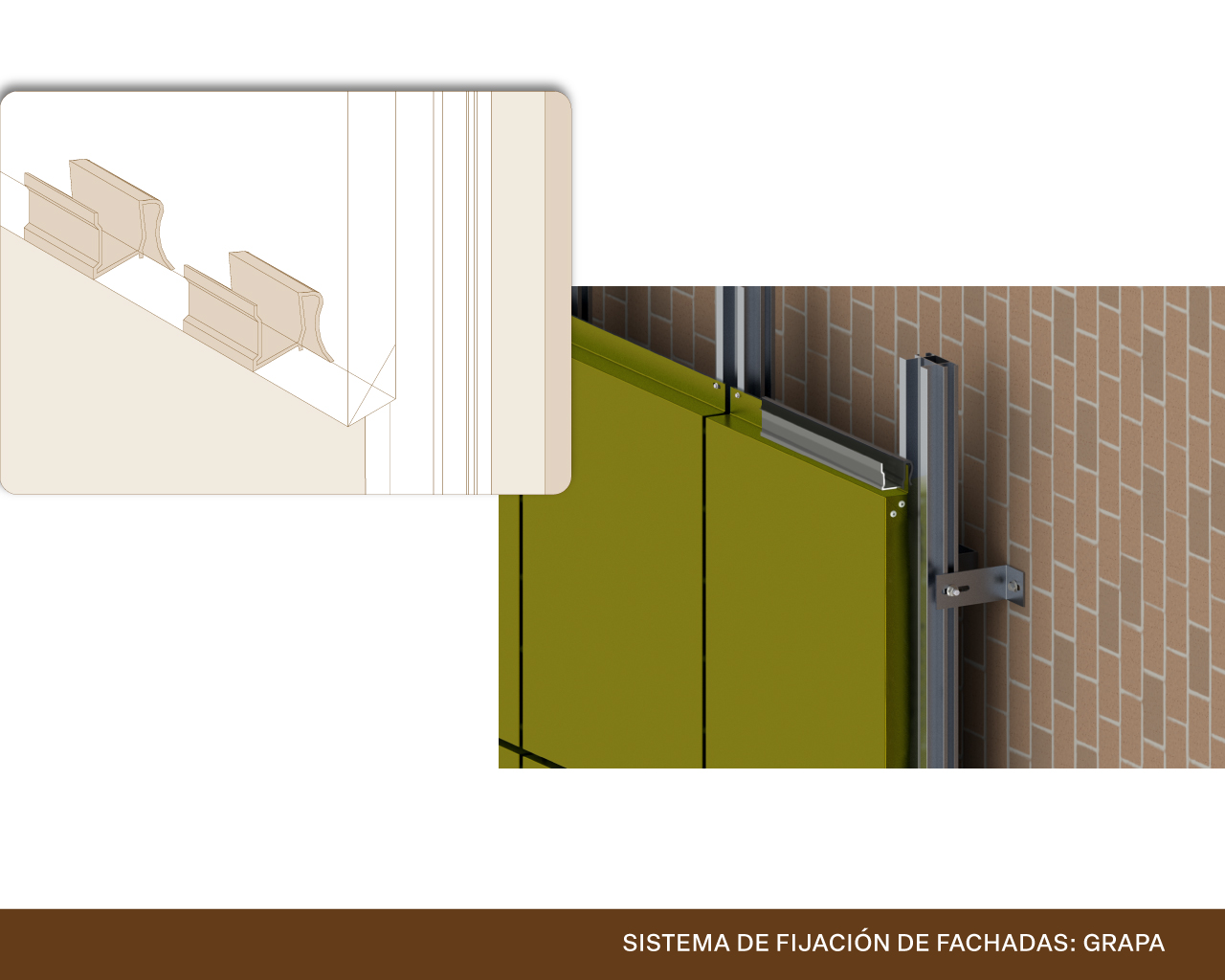 Sistema Fijación Fachada