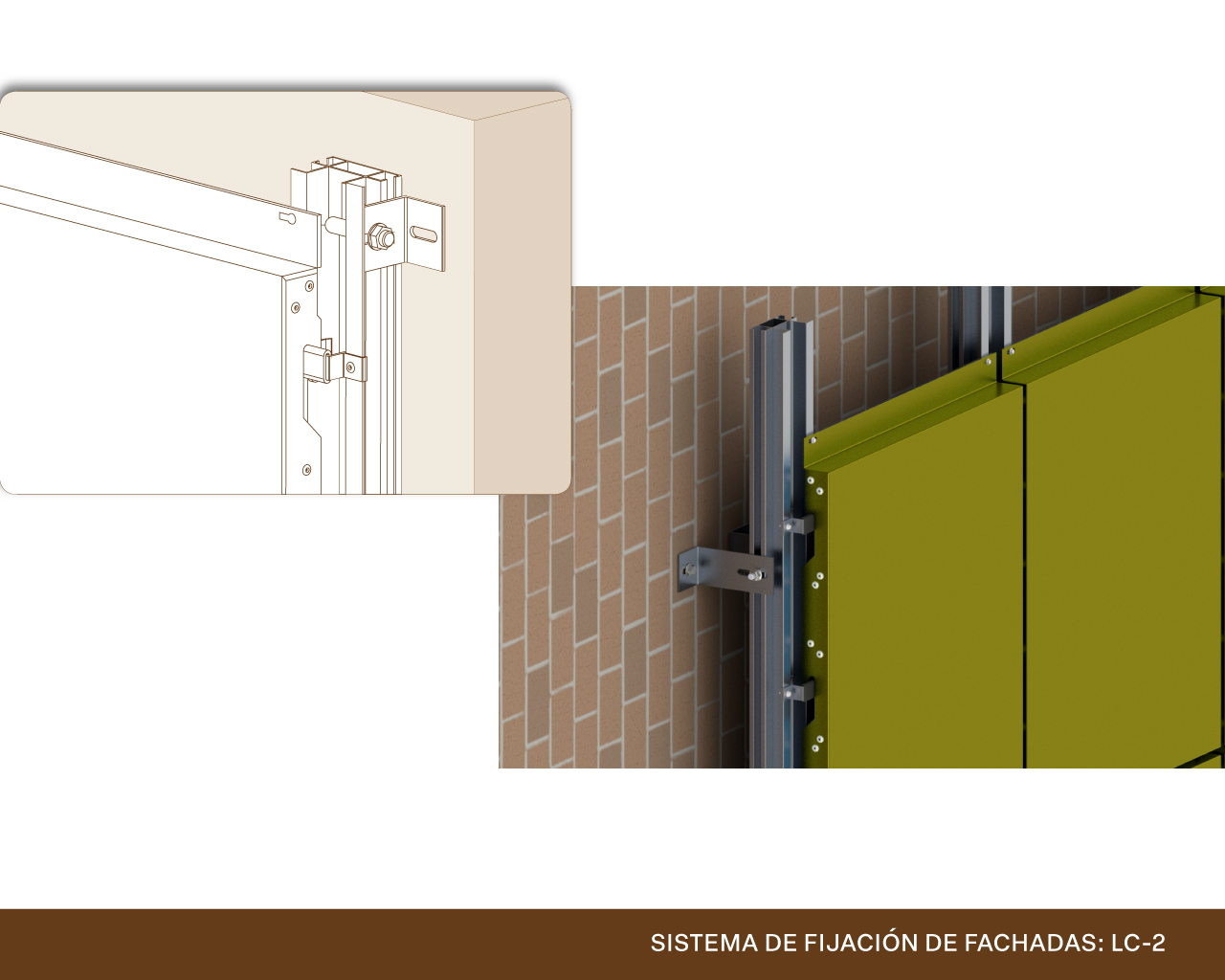 Sistema Fijación Fachada