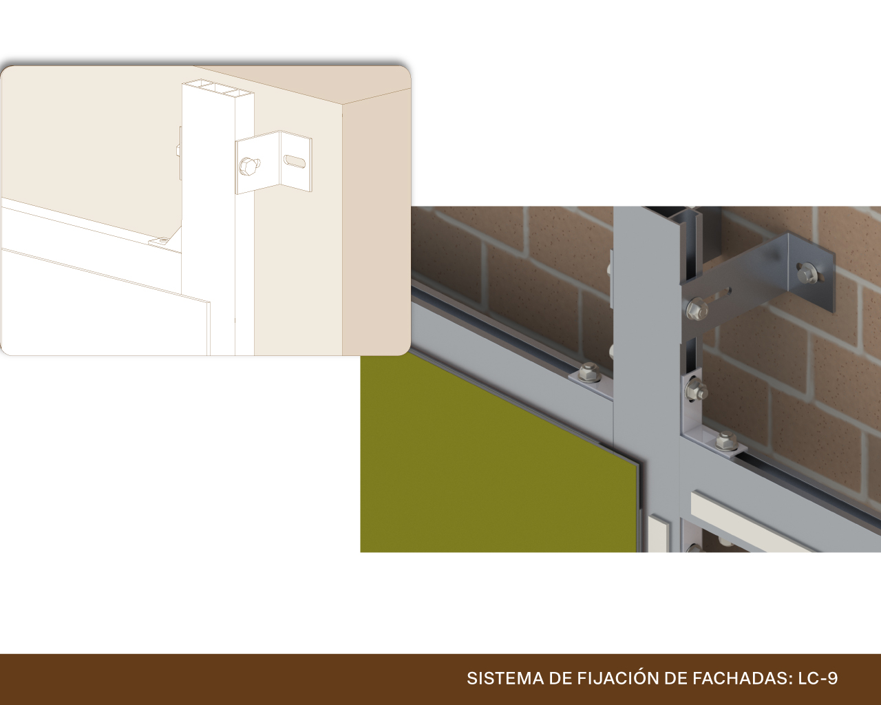 Sistema Fijación Fachada