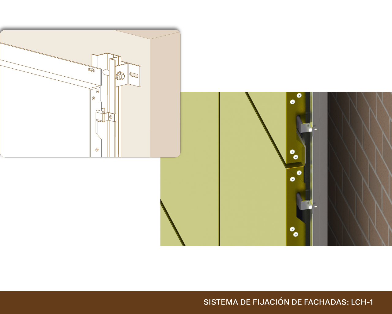 Sistema Fijación Fachada