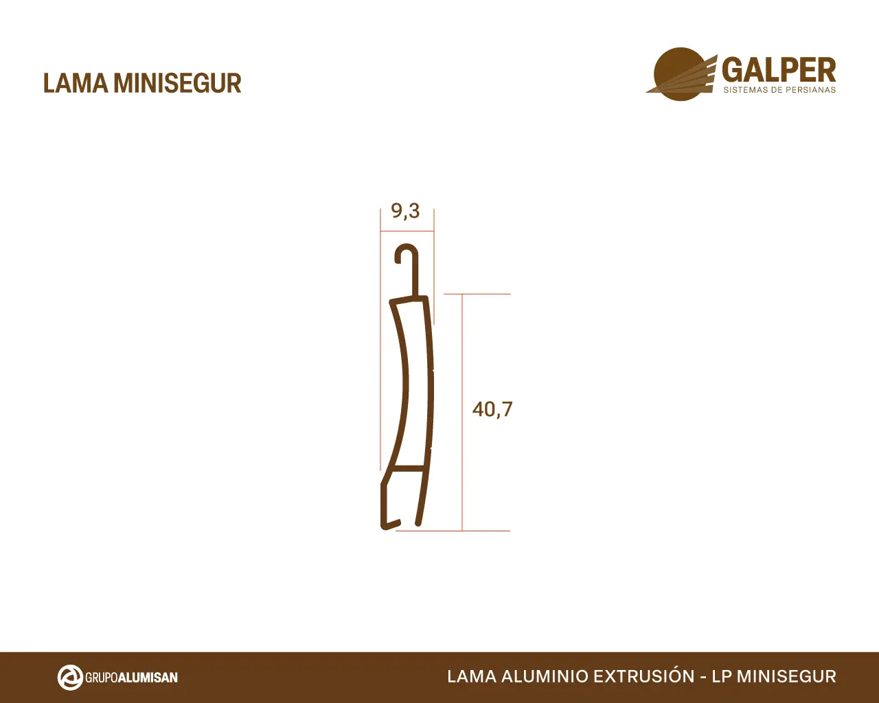 Lama Aluminio Extrusión